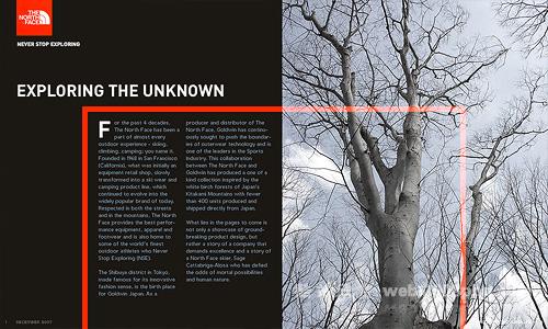 the north fac(乐斯菲斯)户外运动服饰产品样本设计---酷图编号7