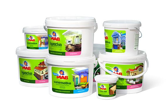 国外Melnik涂料漆产品包装设计---酷图编号1