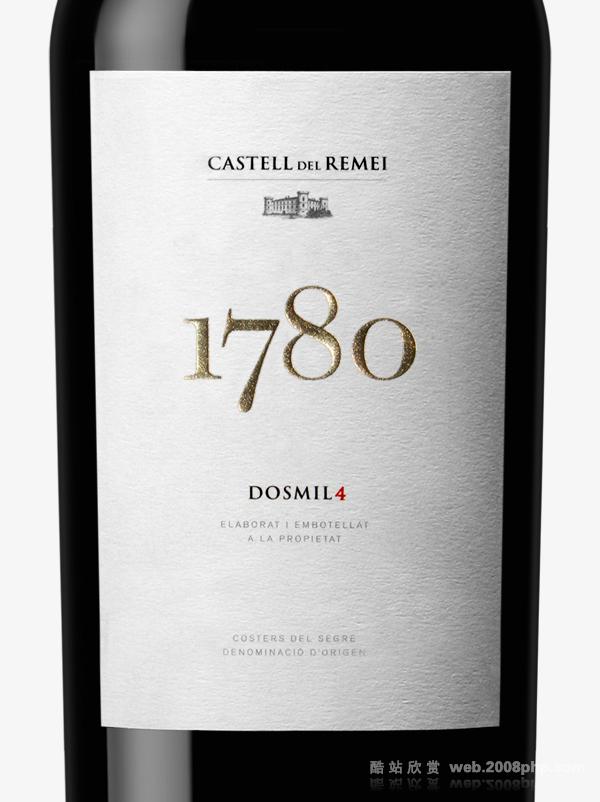 意大利Morales经典葡萄酒瓶贴设计---酷图编号3