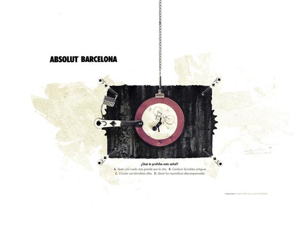 欧美伏特加最新广告:绝对巴塞罗那 (Absolut Barcelona)---酷图编号2