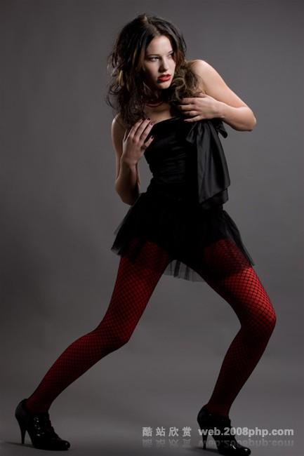 09最新欧美女性模特造型摄影---酷图编号5