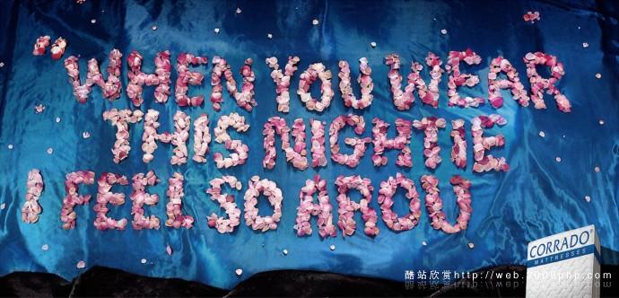 法国CARRADO床垫色彩斑斓平面广告---酷图编号1