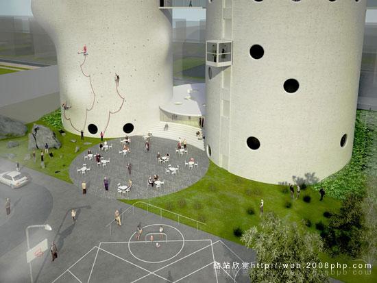 欧美极具个性与创意的圆形建筑大厦---酷图编号12