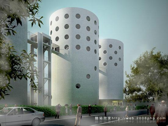 欧美极具个性与创意的圆形建筑大厦---酷图编号3