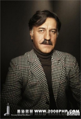 BRAUN剃须刀平面广告欣赏