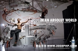 absolut伏特加平面广告欣赏