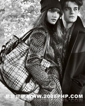 终极黑白 Burberry08秋冬广告大片