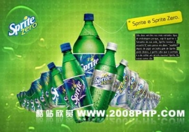 欧美绿色饮料主题网站截图欣赏