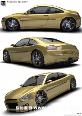 国外m3d跑车CG作品欣赏