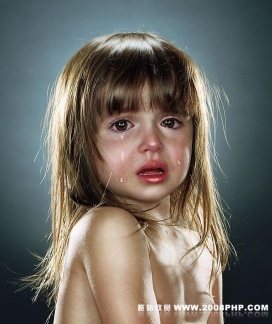 欧美摄影:可爱儿童哭相