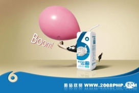 国外牛奶与音乐的搭配广告欣赏