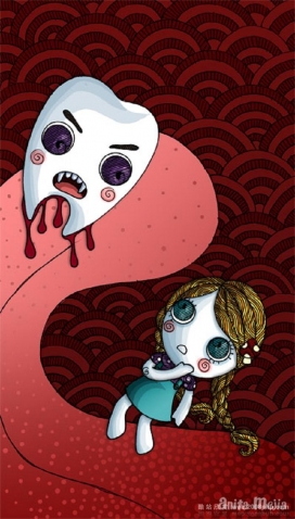 墨西哥Chocolatita卡通人物形象插画作品欣赏