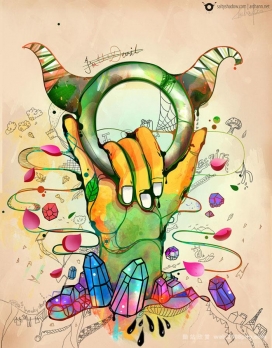 欧美archanN卡通插画欣赏