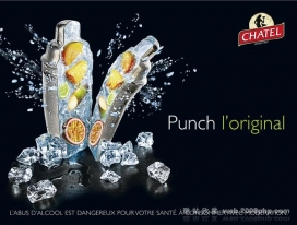 欧美Chatel啤酒水花创意广告欣赏