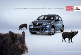 美国雪铁龙汽车C3平面广告欣赏