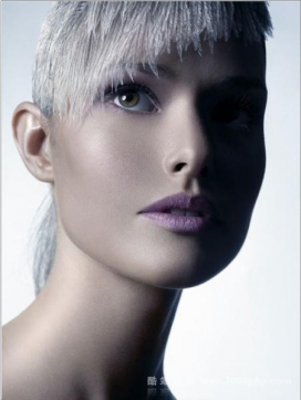 欧美黑色主题人物浓妆摄影