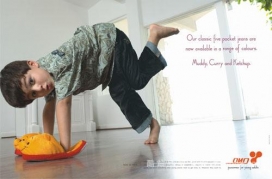 OYO Jeanswear 家庭生活平面广告设计