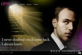 英文09最新人物头像主题的企业公司网站截图