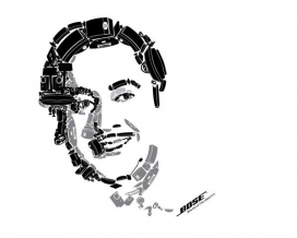 09欧美Bose 音响平面广告设计