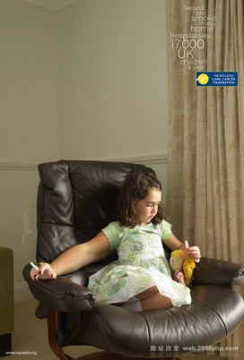 09欧美癌症儿童慈善基金会平面广告设计