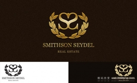 欧美09最新黑色主题VI企业标志设计