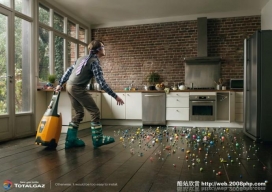 欧美最新Totalgaz燃气公司创意广告